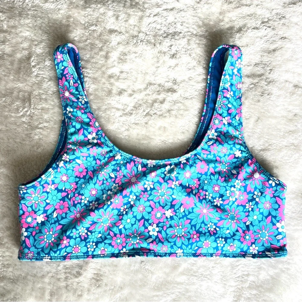Frankie's Bikinis Connor Bikini Top Size Large